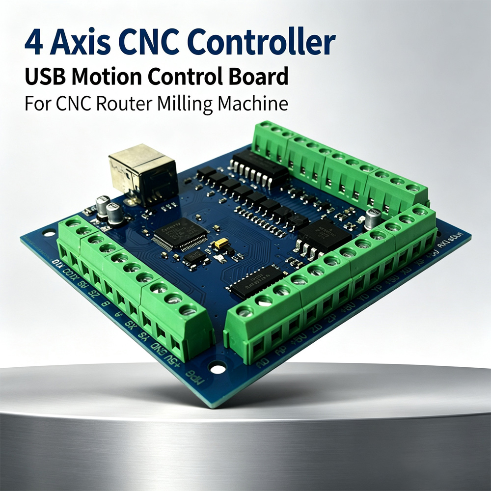 CNC Motion MACH3 4-Axis Contro - Mach3 Usb Cnc Controller 4 Axis 100Khz recension och pris