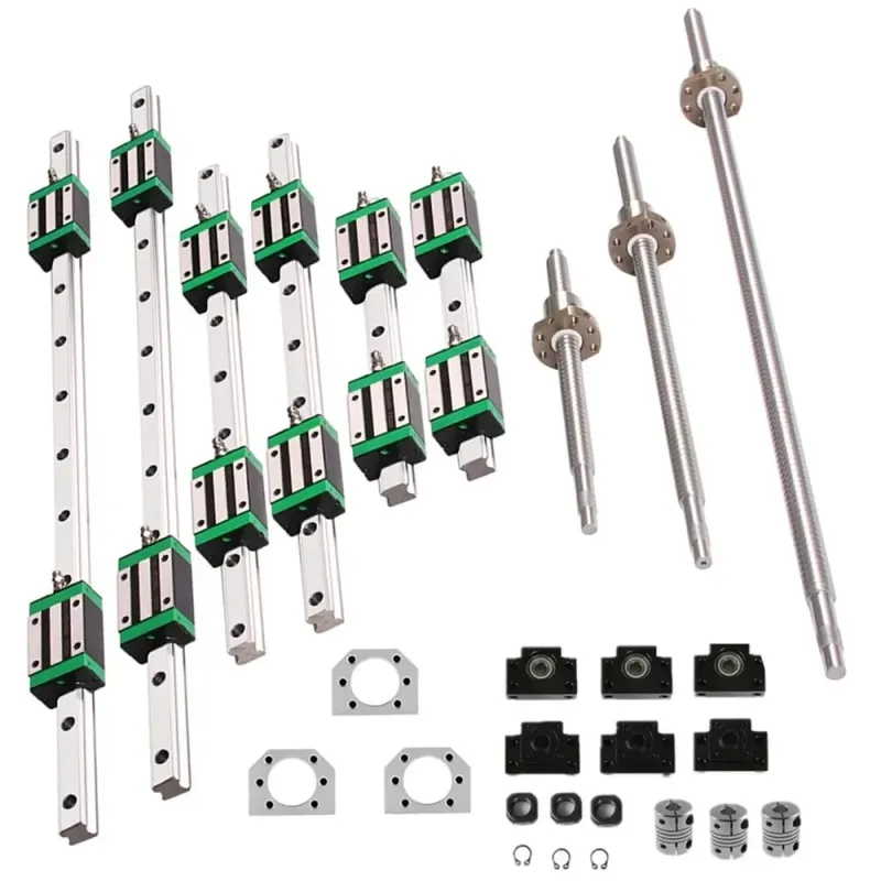 6 Sets HGR20 Linear Guide Rail - Hgr20 Linear Guide Rail Ballscrew Set recension och pris