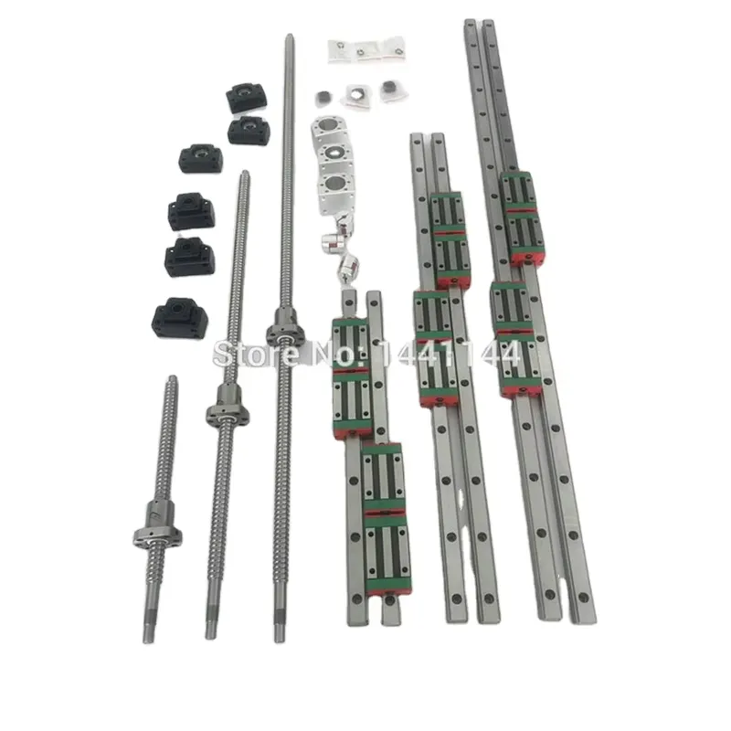 6 Sets HGR20 Linear Guide Rail - Hgr20 Linear Guide Rail Ballscrew Set recension och pris