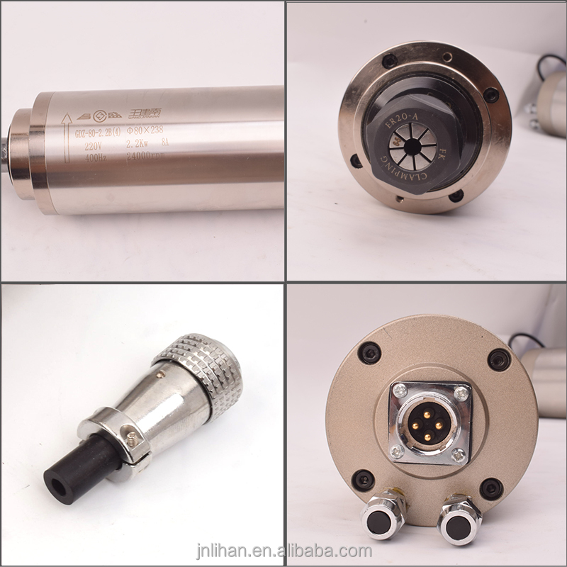 GDZ 2.2KW 220V Water Cooled CN - 2.2Kw Water Cooled Spindle Kit Vfd recension och pris